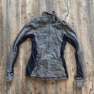 Lulu lemon half zip running top